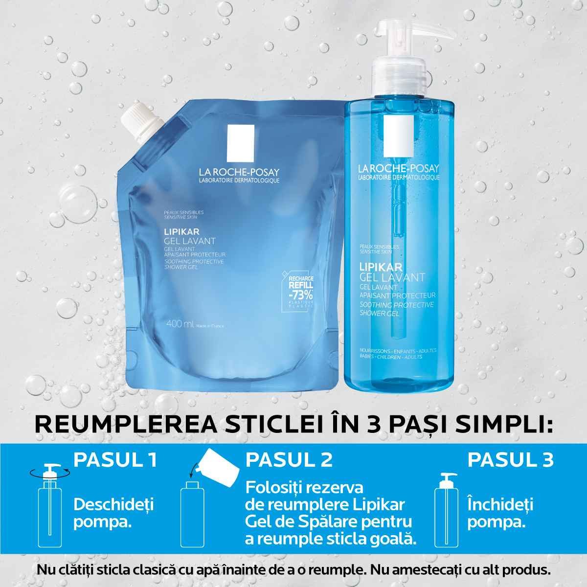 Lipikar Gel de spalare rezerva de reumplere