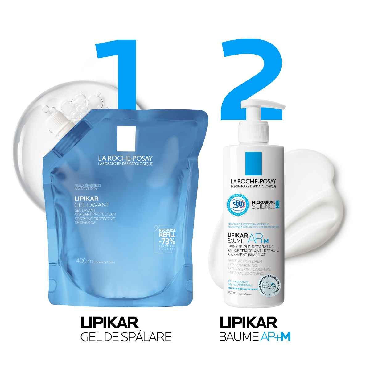 Lipikar Gel de spalare rezerva de reumplere