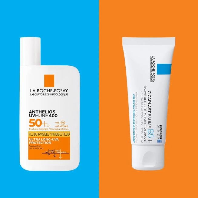 SPF 50+ si crema cicatrizanta pentru protectie solara completa