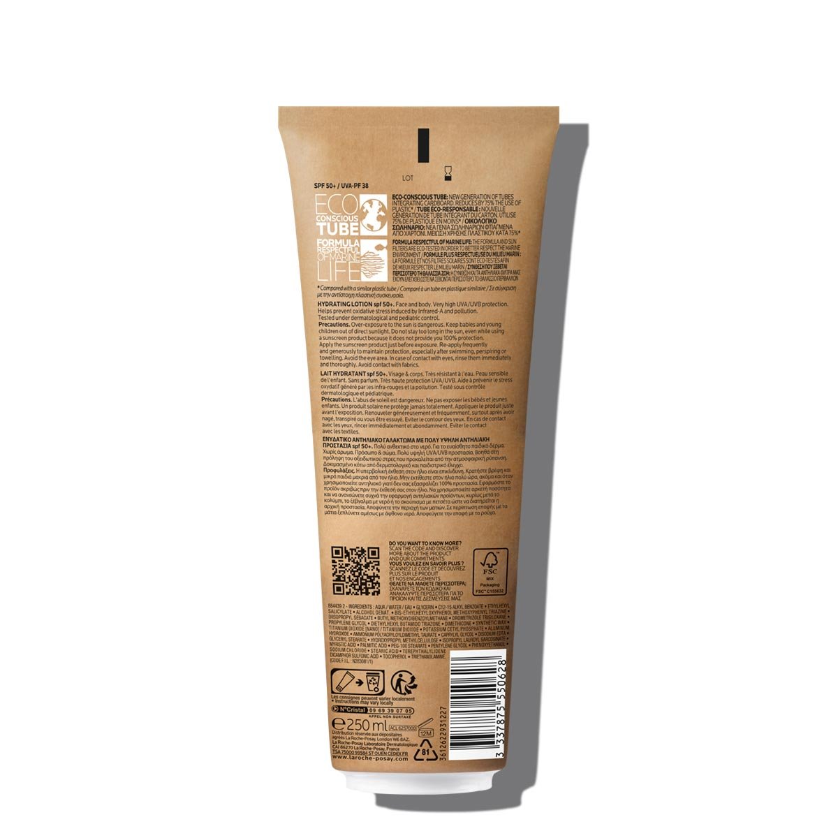 eticheta Anthelios dermo pediatrics spf50+