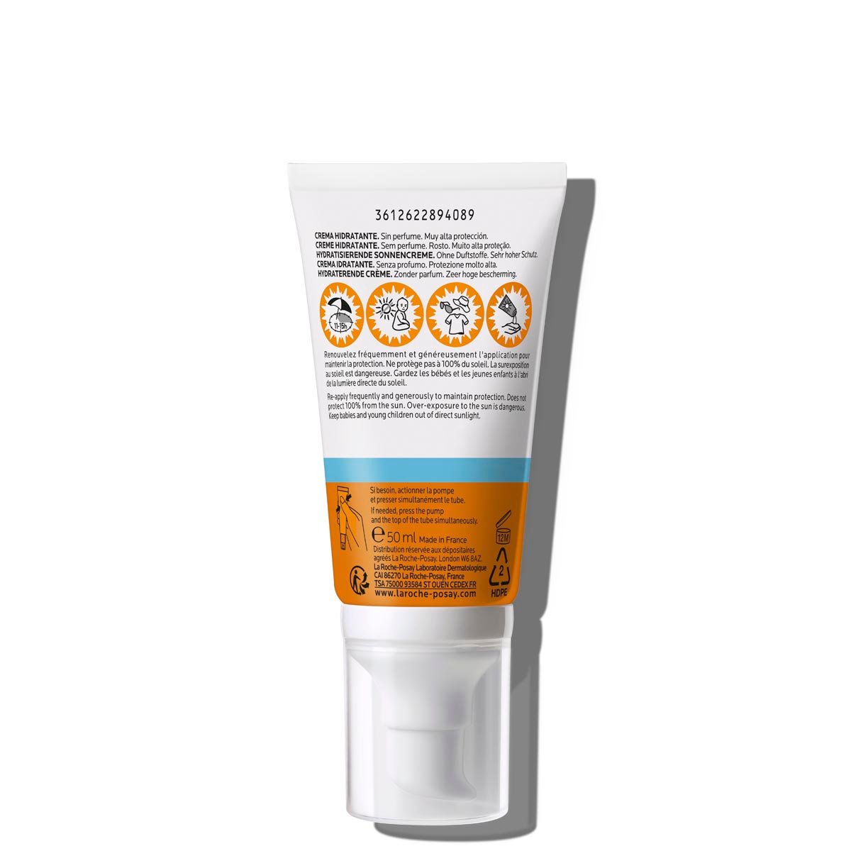 crema hidratanta spf 50 eticheta