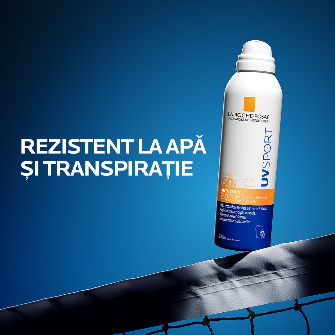 新品LA ROCHE-POSAY SPF50+ スプレーセット Anthelios UVSPORT SPF50 + Invisible Refreshing Mist