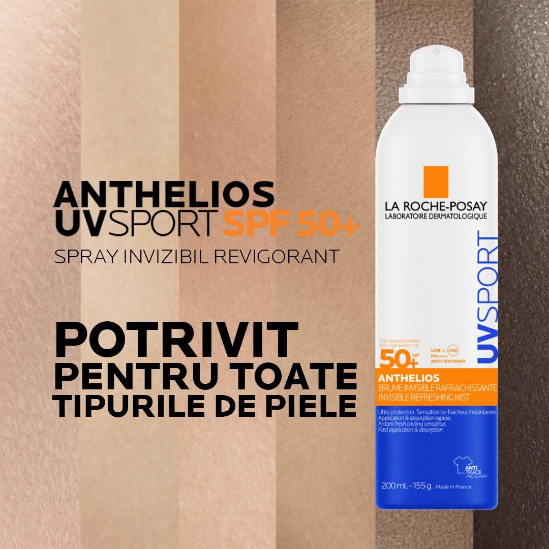 Anthelios UVSPORT SPF50 + Invisible Refreshing Mist
