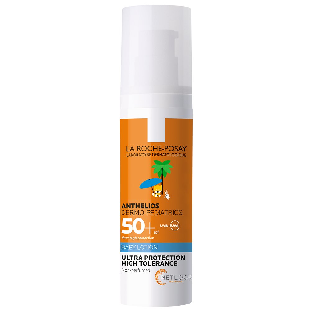 Anthelios DERMO PEDIATRICS Baby Lapte Bebelusi Fata si Corp SPF50+ Crema protectie solara bebelusi