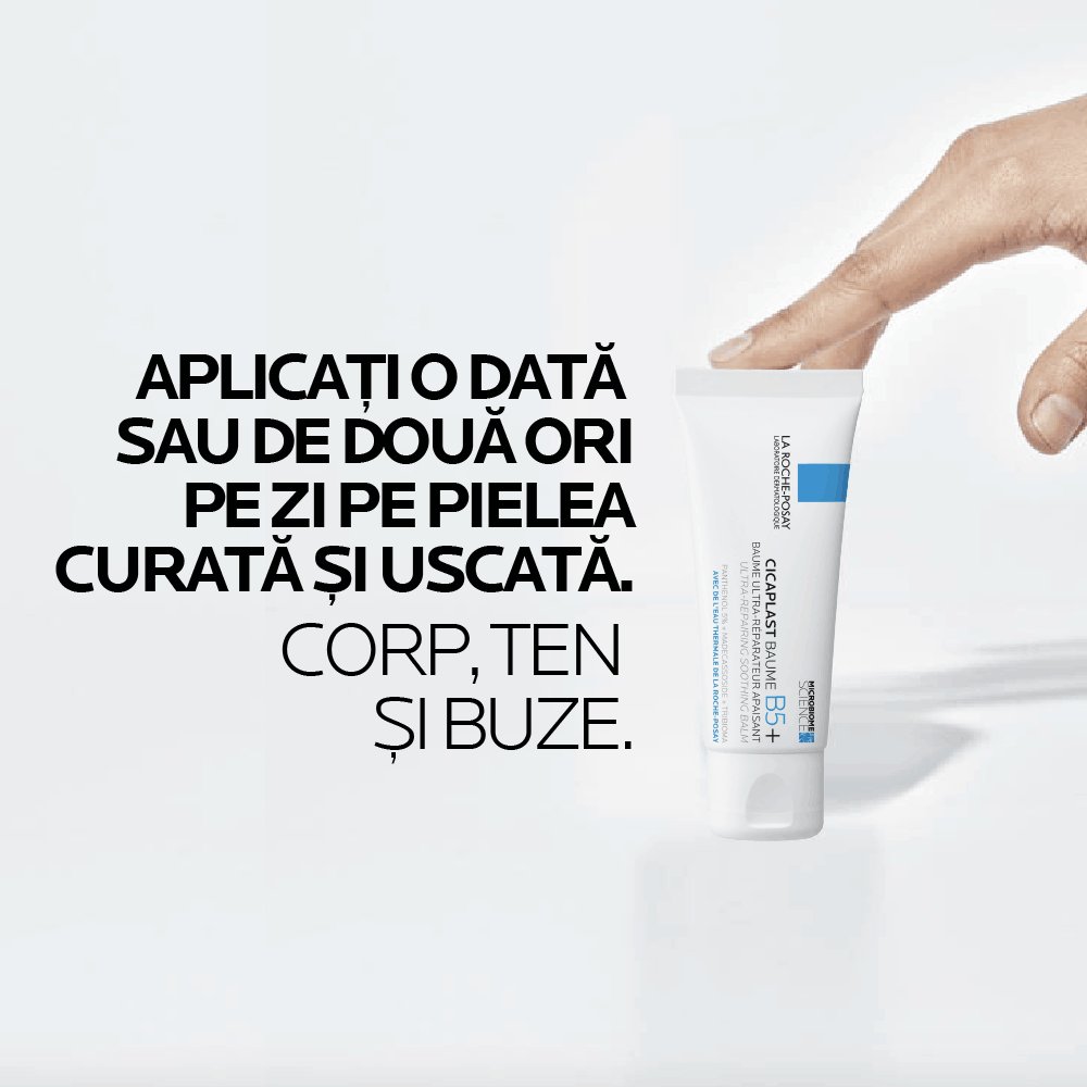 Cum aplici Cicaplast Baume B5+