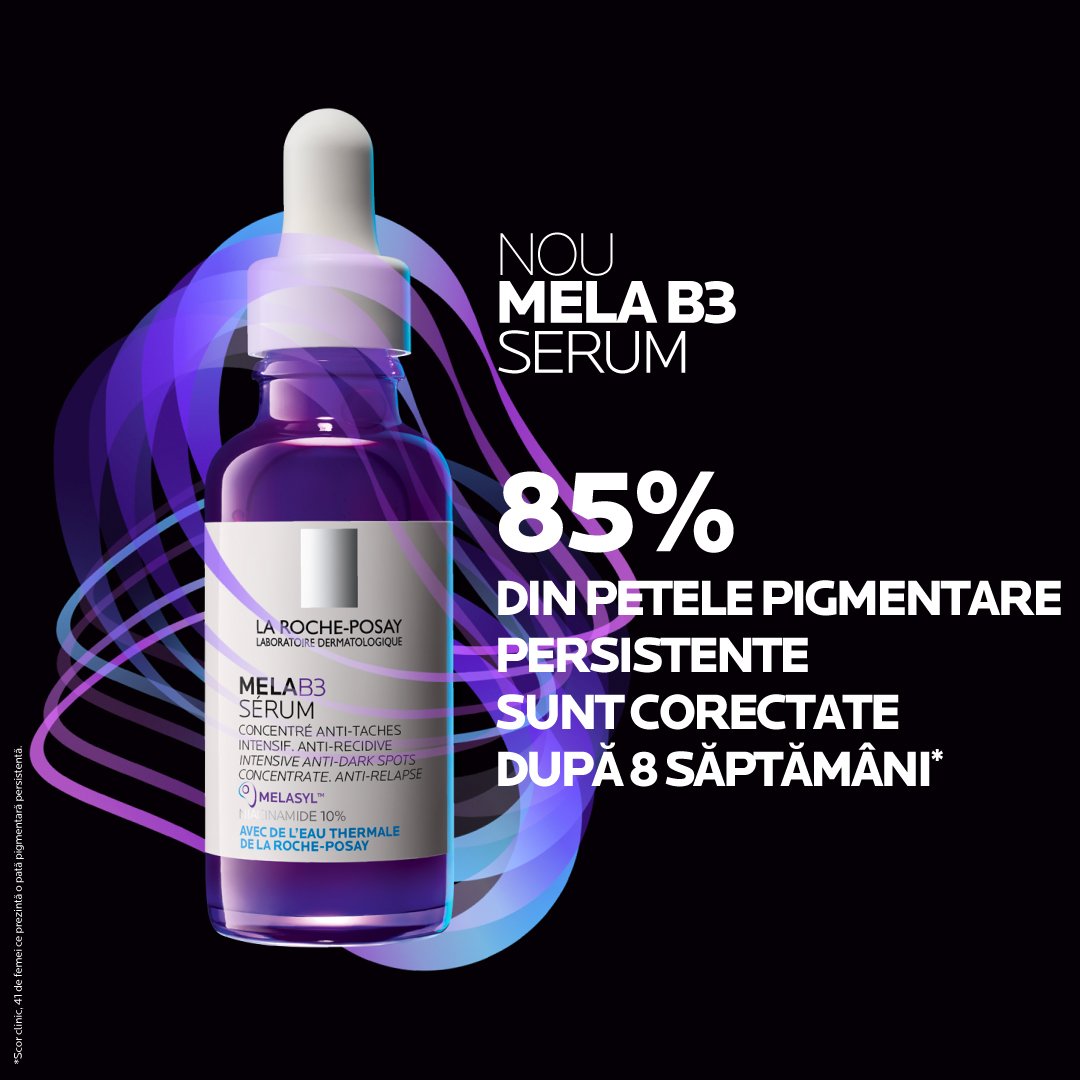 Mela B3 Serum pentru Fata cu Niacinamida Anti Pete Pigmentare
