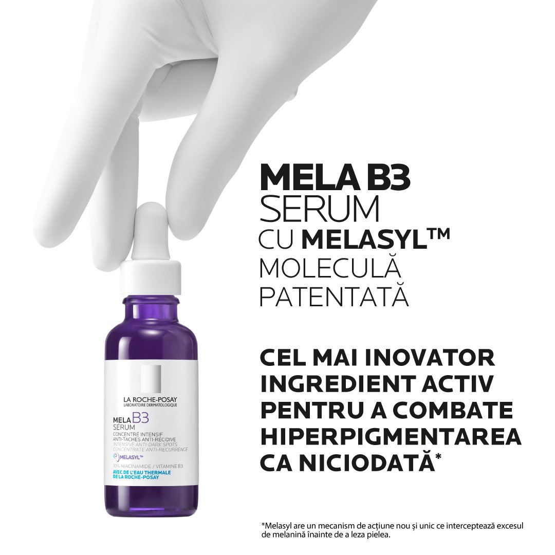 Mela B3 Serum pentru Fata cu Niacinamida Anti Pete Pigmentare