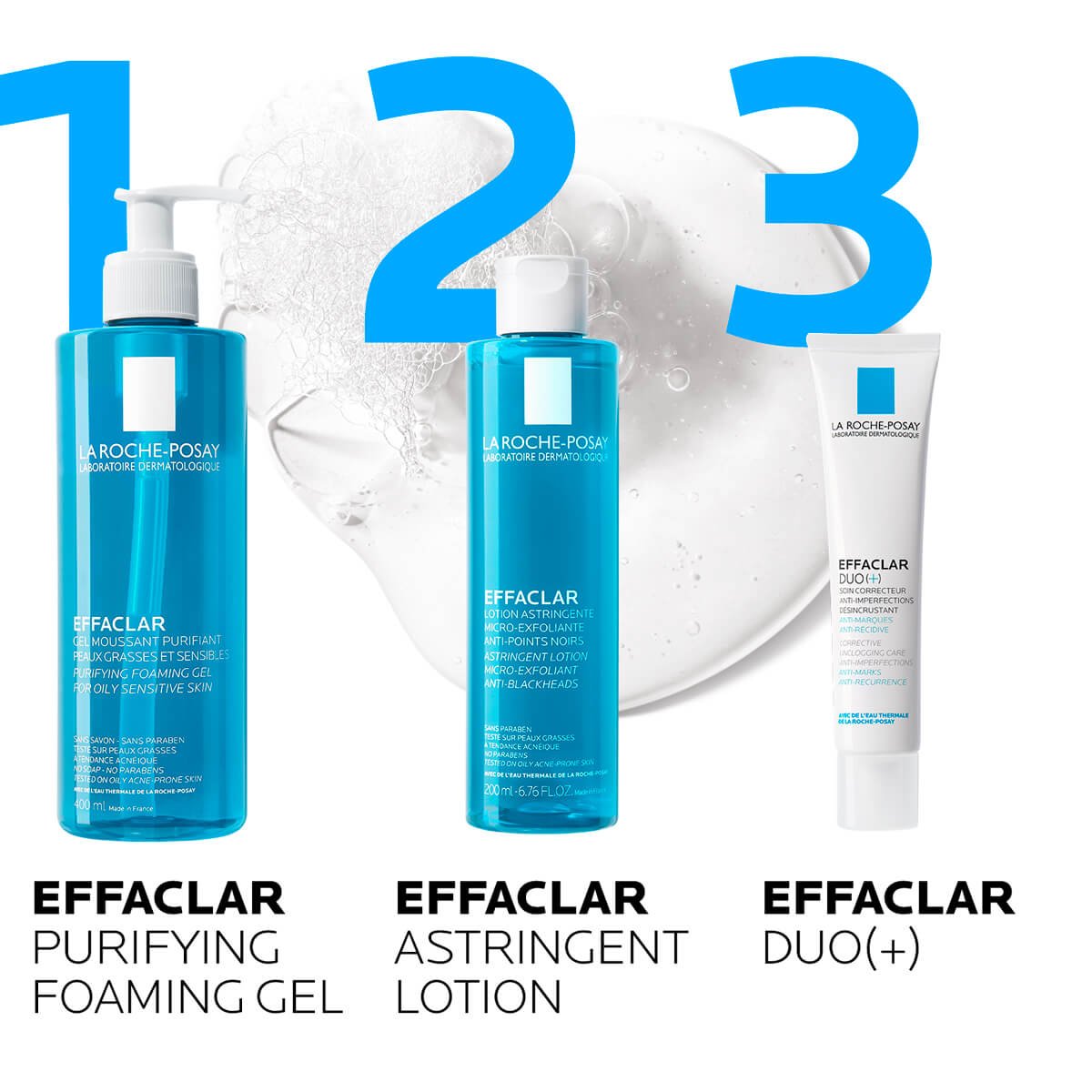effaclar effaclar cleansing foaming gel