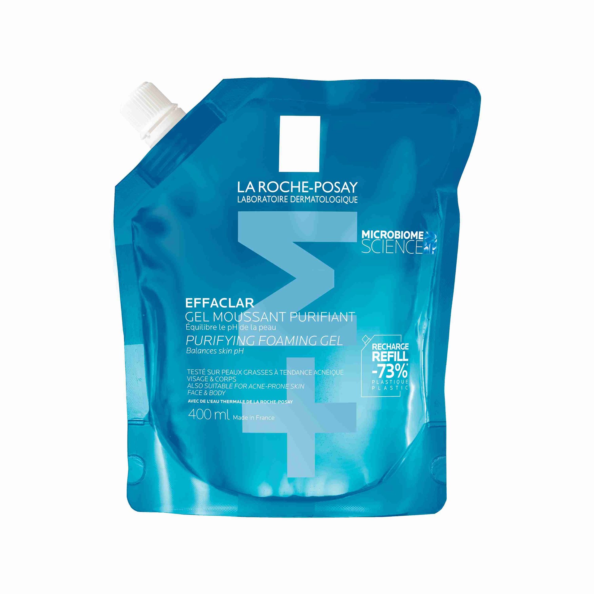 EFFACLARGEL SPUMANT PURIFIANT +MREZERVĂ DE RE&Icirc;NCĂRCARE