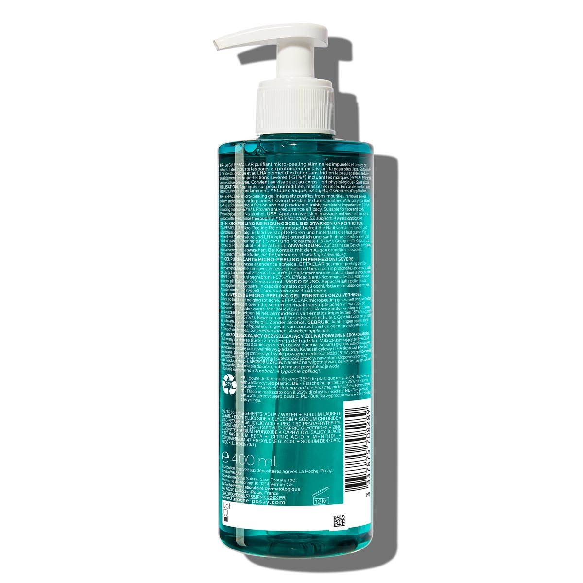 effaclar effaclar micro peeling purifying gel