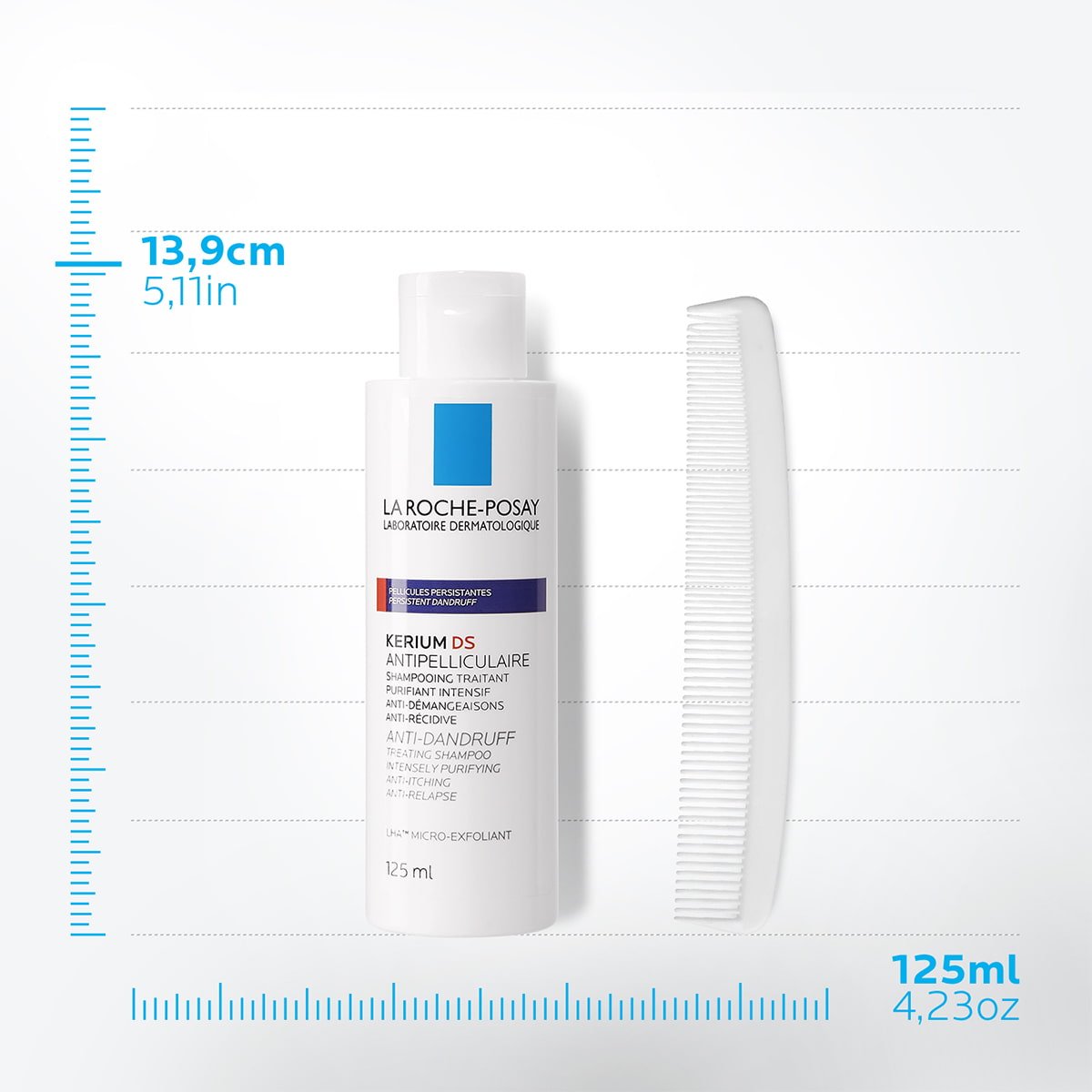 kerium ds anti dandruff treating shampoo