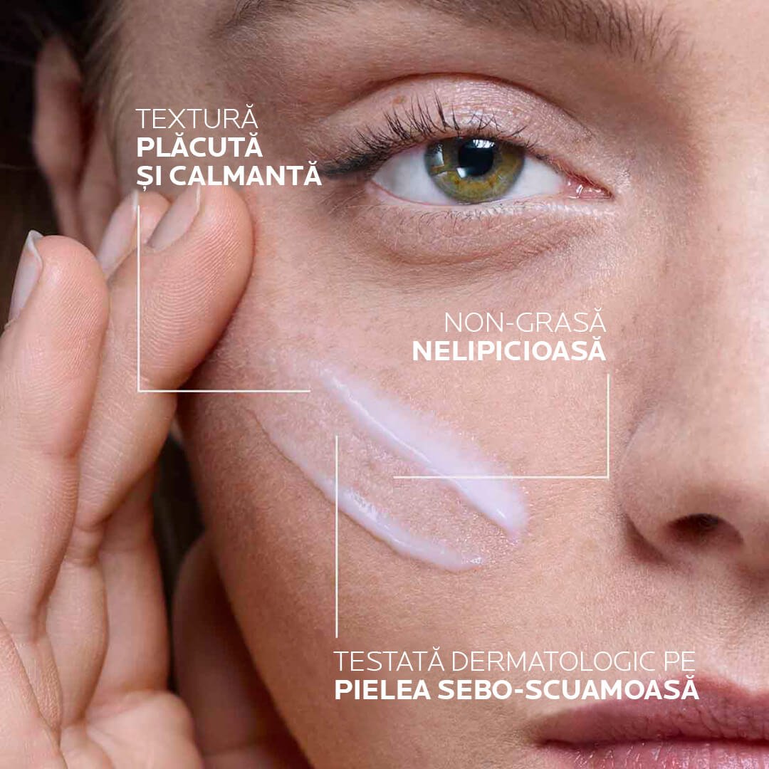Toleriane Kerium DS Crema concentrata hidratanta pentru ten cu scuame