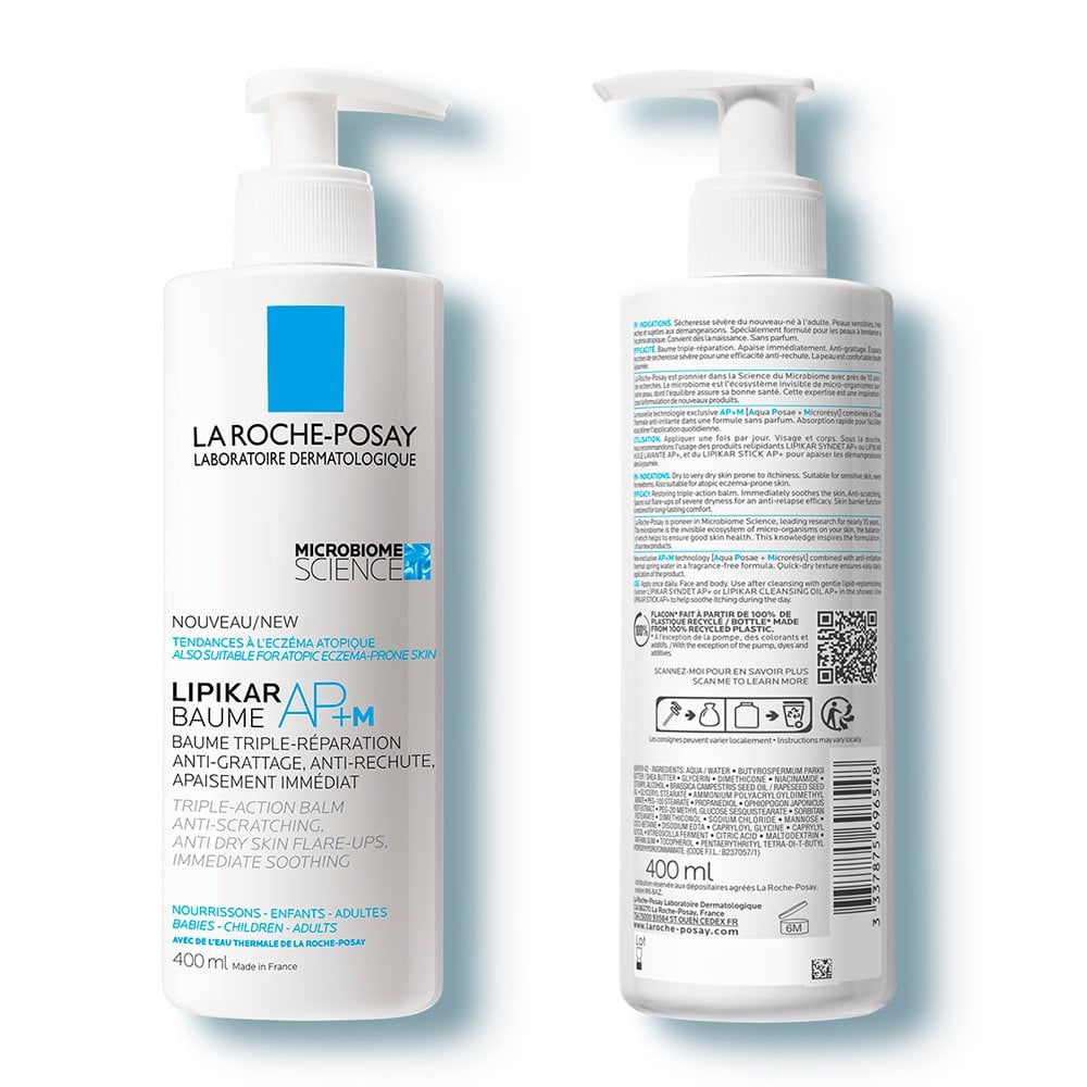 LIPIKAR BAUME AP+M: balsam de corp, piele uscata cu tendinta