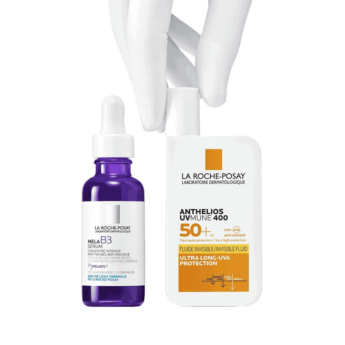 Rutina antipete pigmentare: Mela B3 Serum & Anthelios UVMUNE400 SPF50+