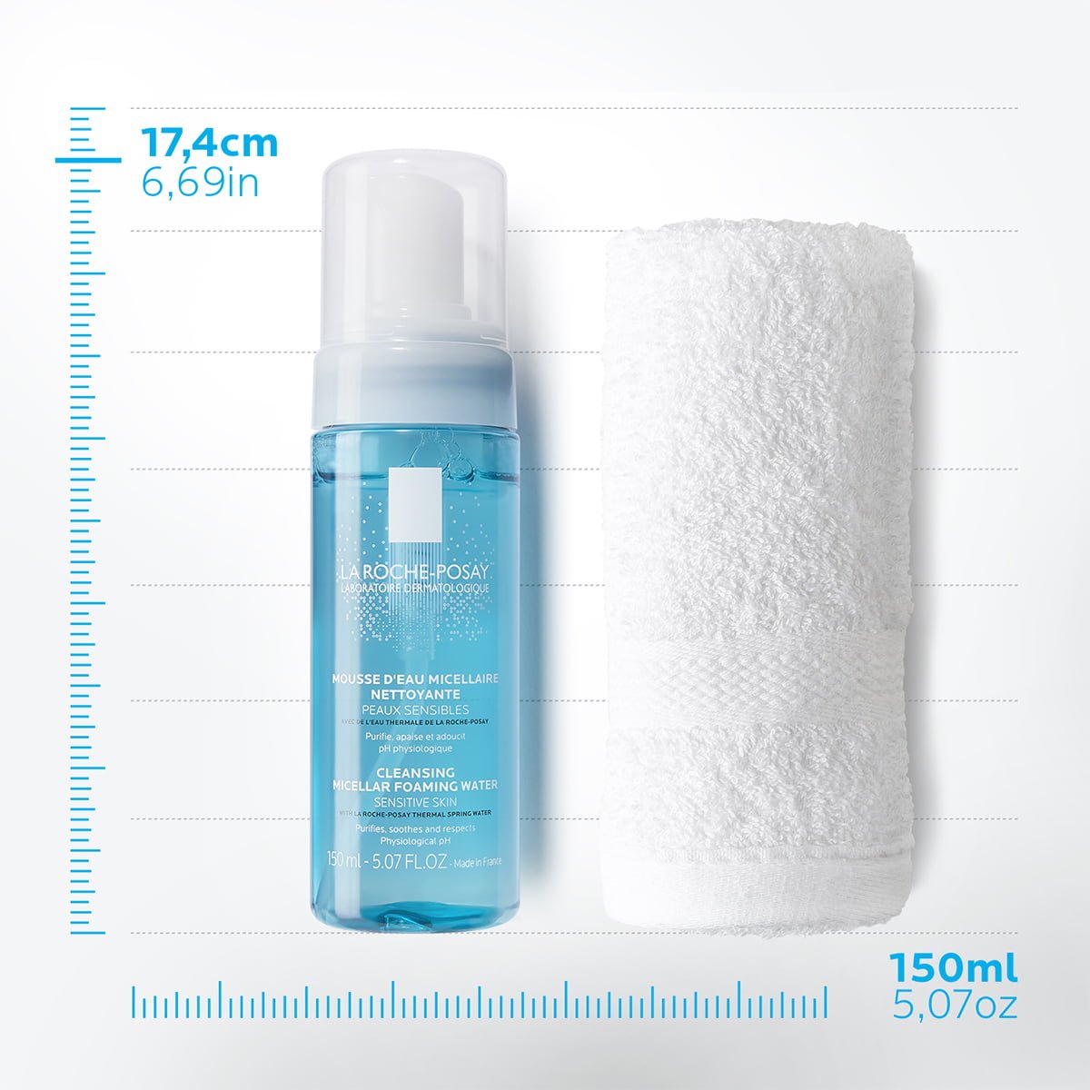 physiological cleaning micellar foaming water