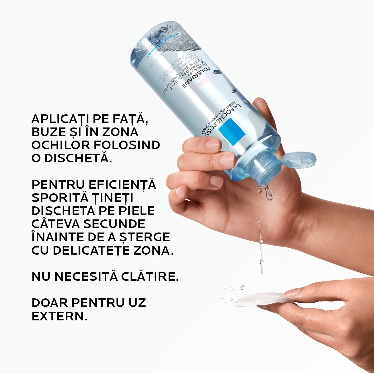 Cum se foloseste APA MICELARA DEMACHIANTA PENTRU PIELE REACTIVA