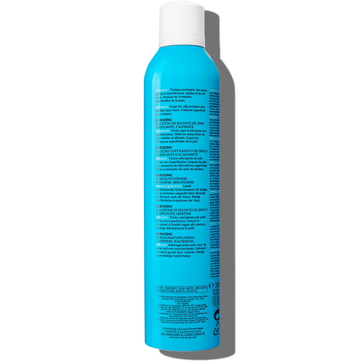 serozinc la roche posay product page serozinc spray zinc 300ml