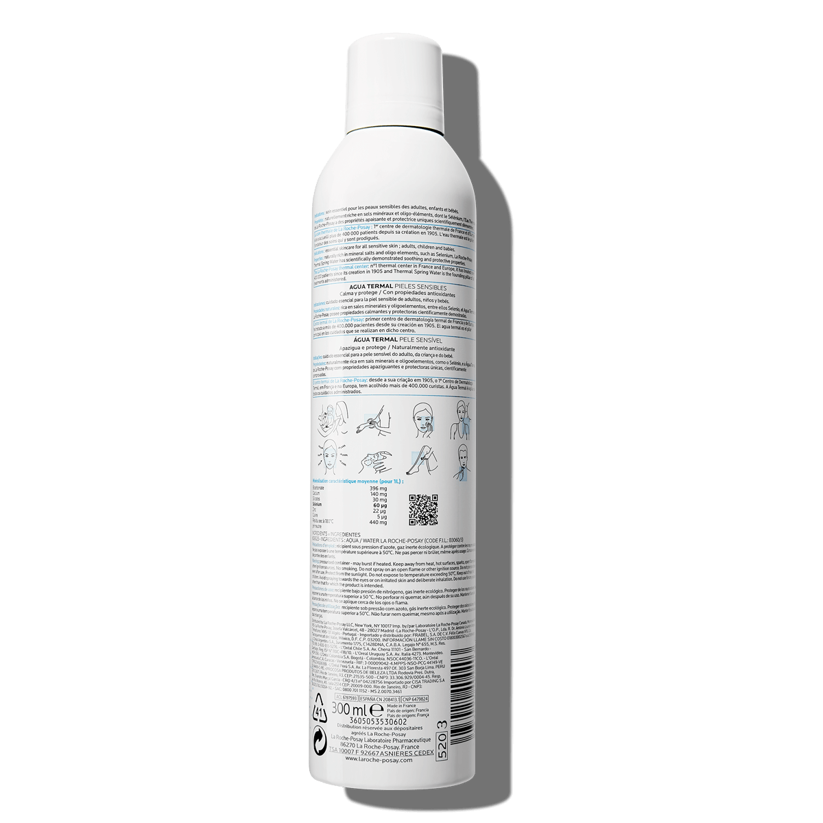 eticheta apa termala la roche-posay
