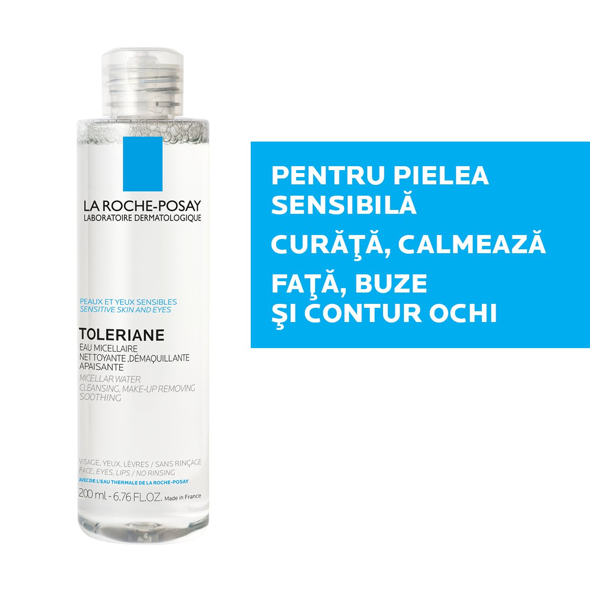 TOLERIANE APA MICELARA PIELE SENSIBILA